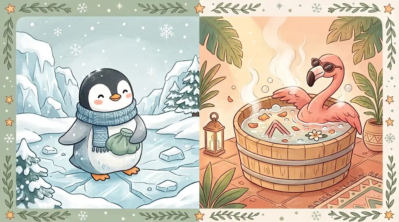 Illustration for “Cold vs. Warm Therapy in Perineal Pain”